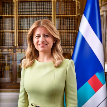 <lora:ZuzanaCaputova:1>, photorealistic, high quality, high resolution, 4k, photo of  45-year-old (zuzanacaputova) standing in historical room, happy, smile, (slovakia flag), (wearing formal dress), huge breasts, blonde hair, pretty