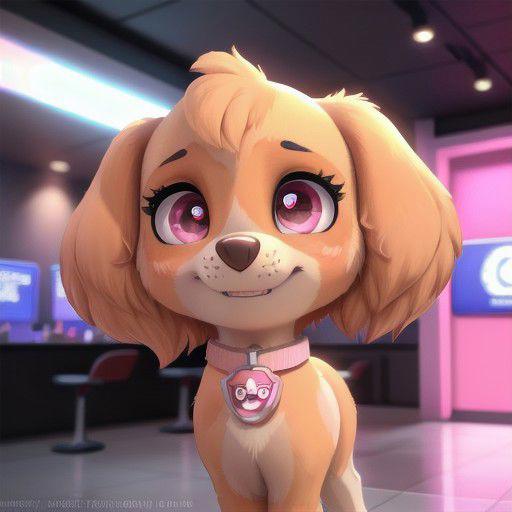 Skye // PawPatrol (LoRA) image by UnknownData