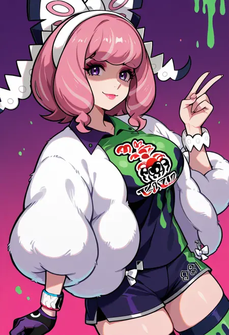 Klara: Corrosive Cutie | クララ (Pokemon) [Illustrious & Pony & SD1.5]
