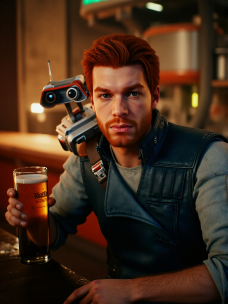 Cal Kestis - Star Wars Jedi: Fallen Order - Flux1.D v1.0