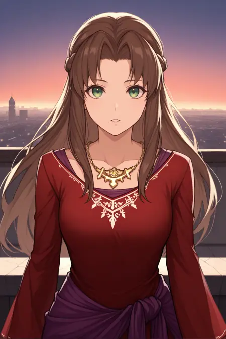 Ifalna/イファルナ (Final Fantasy VII) SDXL LoRA [Illustrious]