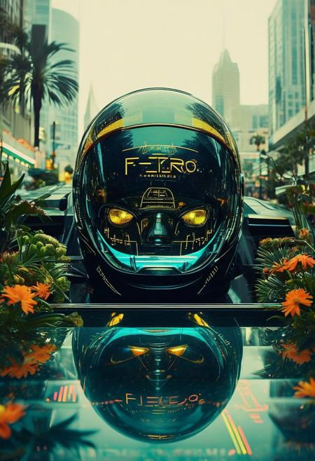 ()Hyoer Realistic:2.0)Polaroid picture 
an image of San Francisco transformed into a Cyberpunk tropical paradise. The cityscape is a vibrant, neon-lit utopia, with towering skyscrapers and lush, green vegetation. (Above the city, an air racetrack stretches across the sky, with sleek, high-tech cars zooming by, inspired by F-Zero vehicles.:1.66)
The atmosphere is warm and humid, with a hint of tropical flowers and the distant hum of futuristic technology. The people of this utopian empire live in harmony, their faces radiant with joy and contentment.
Capture the surreal, futuristic beauty of this scene, where the boundaries between technology, nature, and society blur, and the possibilities of human achievement are redefined.
BREAK 
()Hyoer Realistic:2.0)Polaroid picture of 
A futuristic, neon-lit table, adorned with ancient Egyptian hieroglyphics and symbols. The album cover, designed by Shusei Nagaoka, features a gleaming, metallic pyramid at its center, surrounded by swirling patterns of gold and lapis lazuli. The band's name, Earth, Wind & Fire, is emblazoned in bold, futuristic letters, while the album title, 'Kemetic Odyssey,' is written in hieroglyphics. The table's surface glows with a soft, ethereal light, as if infused with the essence of the ancient civilization. The atmosphere is one of mysticism and wonder, as if the table holds the secrets of the pharaohs