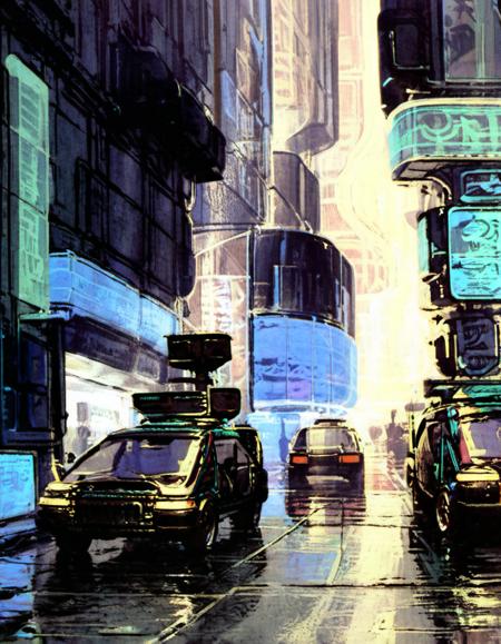 1960's Science Fiction Book Covers - Syd Mead Style - SDXL 1.0 v1.0