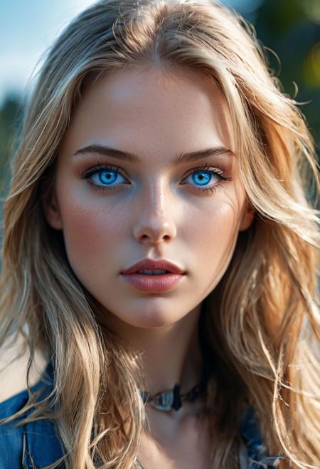 (sharp), (masterpiece), (best quality), (ultra-detailed), natural colors, adobe lightroom, 8K
1girl, stunning, beautiful, solo, long hair, blonde hair, (bright blue eyes:1.1), lips, nose, realistic, photorealistic
