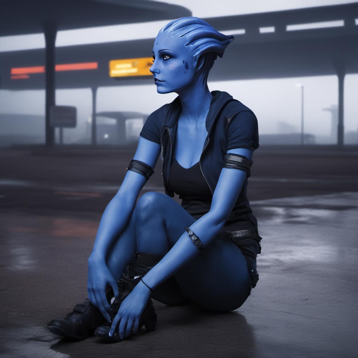 Asari SDXL (Mass Effect) image by M3s