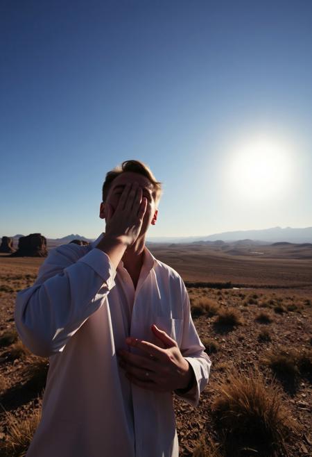 Elon musk slapping facewhile making greeting from heart to sun