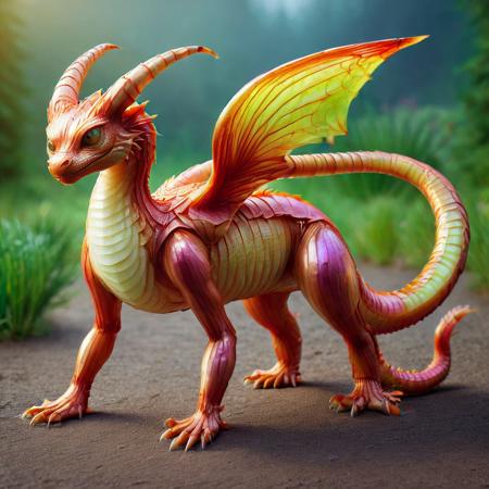 onionstyle<lora:onionstyle:1>, massive elusive iridescent contemporary serpentine being, hexapod decamanual, furry appendages,  spiked-tailed, scales,  pointed ears,  dragon wings,