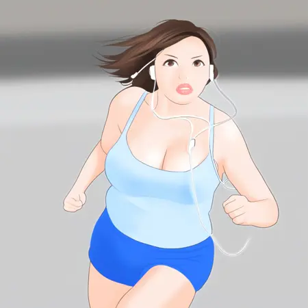 30-ish japanese lady mangastyle