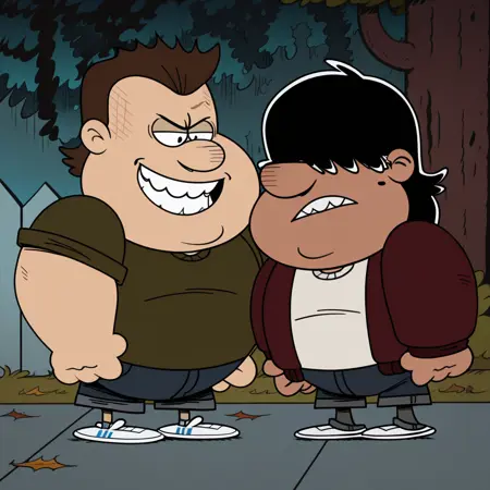 Hank and Hawk- The Loud House