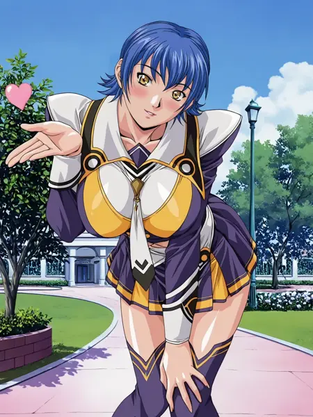 Miyagishi Yuuki (Hentai: Discipline: Record of a Crusade) NoobAI / IL / Pony / SD1.5