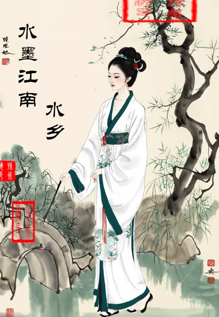 国画 Chinese Painting | 水墨江南(Ink Jiangnan)