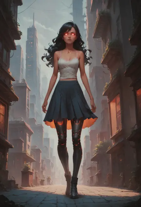 Cyborg Girl - Cyberlegs (Pony XL)
