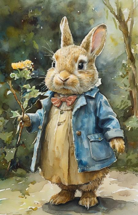 style of Beatrix Potter