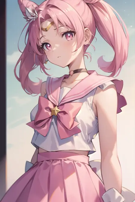 Chibiusa Tsukino (ちびうさ) / Sailor Chibi Moon (セーラーちびムーン) - Sailor Moon (美少女戦士セーラームーン)