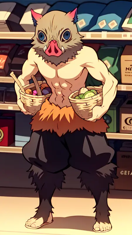 Inosuke Hashibira Lora (Demon Slayer)