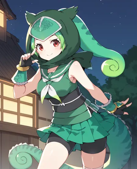 Panther Chameleon (Kemono Friends) / パンサーカメレオン (けものフレンズ) [PDXL]