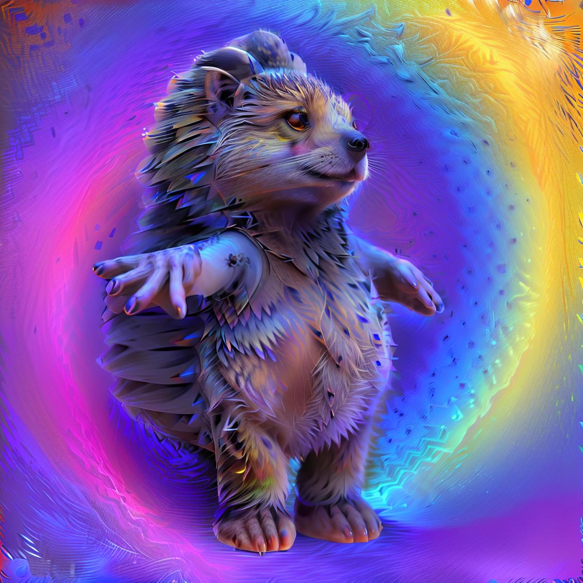 Psychedelic, Multi-Colored Style Art (1) image by Murdo