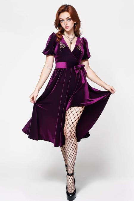 Velvet Wrap Dress v1.0