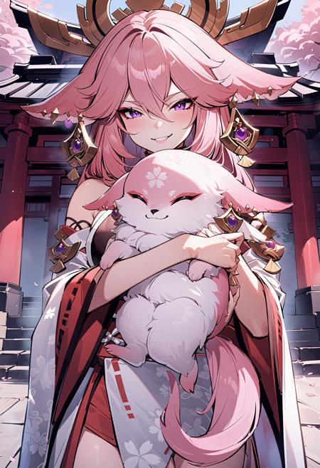 Yae Miko Fox Form | Character LoRA XL v1.0