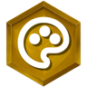 Gold Style Badge