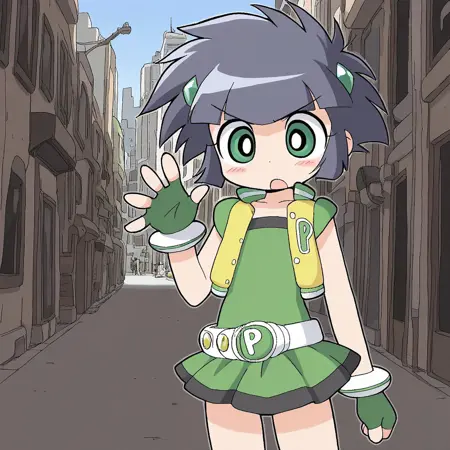Powered Buttercup (Powerpuff Girls Z)