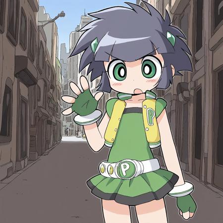 Powered Buttercup (Powerpuff Girls Z) V1
