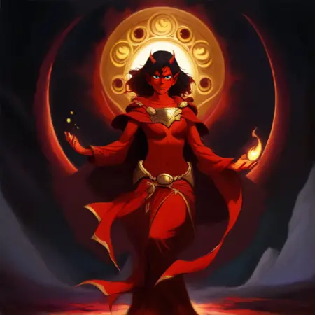 Magic Creatures: Efreet! Illustrious