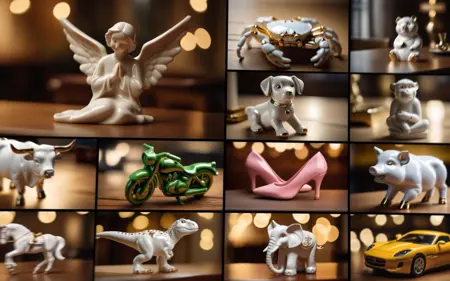 XL Realistic pure color porcelain art style