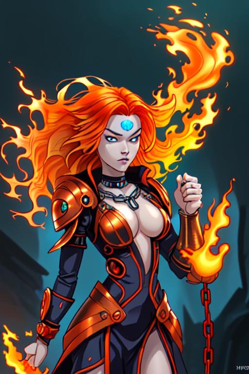 Flaming Hair  image by victorc25744