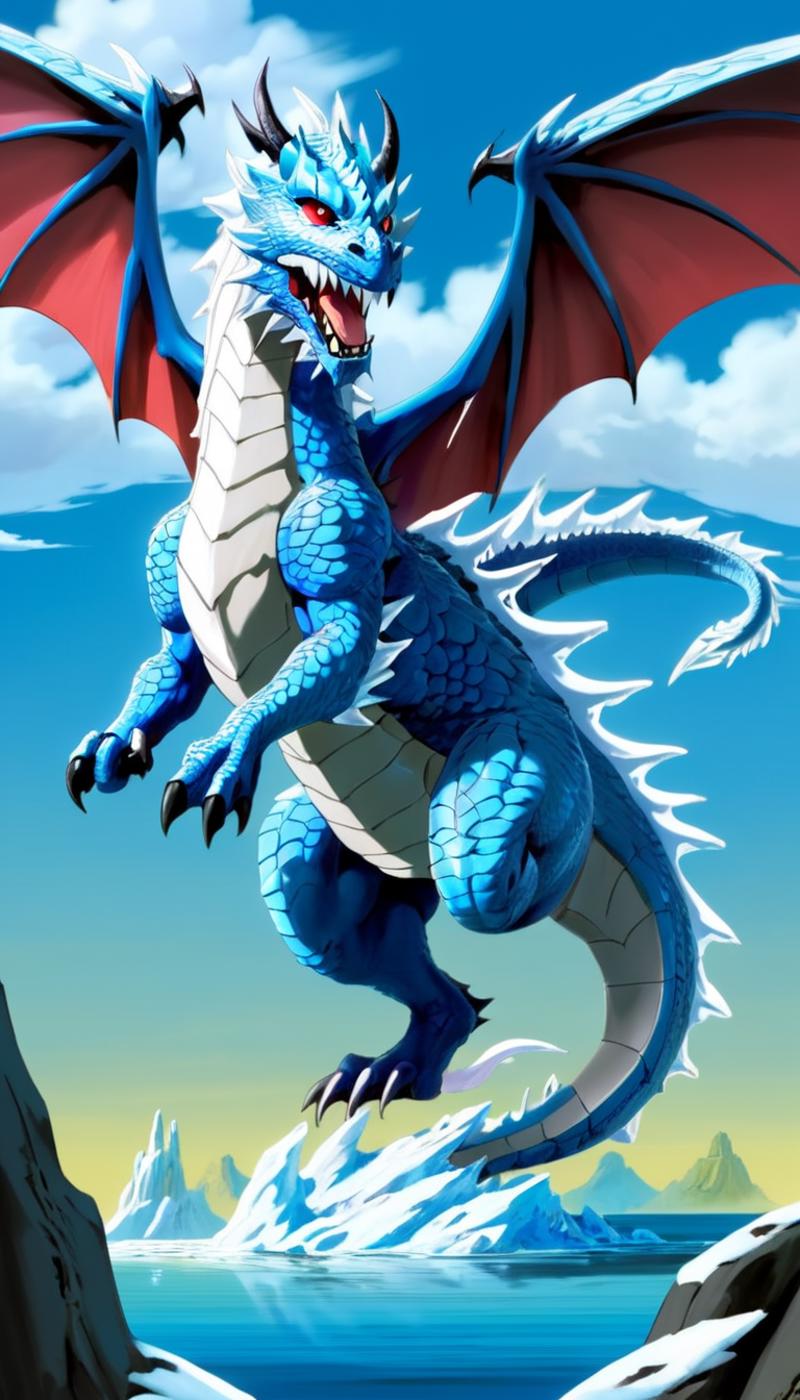 Ice Dragon LoRA XL image by Hevok