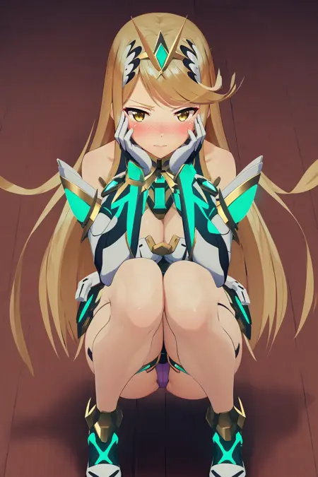Homura pyra ホムラ  Mythraヒカリ异刃光 xenoblade xenoblade2