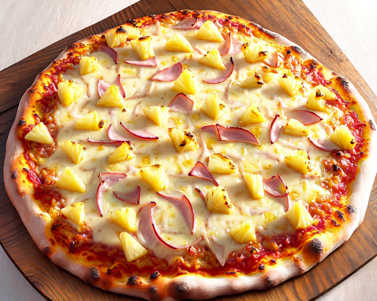 pineapple pizza image by uiouiouio