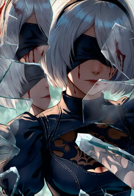Broken Glass | Concept LoRA [IllustriousXL]
