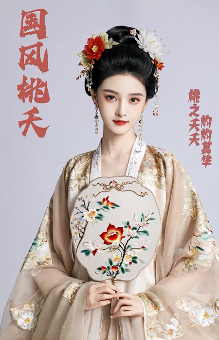 Hanfu_国风桃夭_汉服_摄影 v1.0