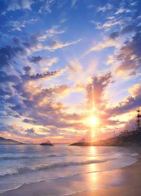 <lora:PE_AnimeBG:1> PEAnimeBG, ocean, beach, harbor, scenery, background, anime, sky, sunset,
masterpiece, high resolution, octance 4k, high detail