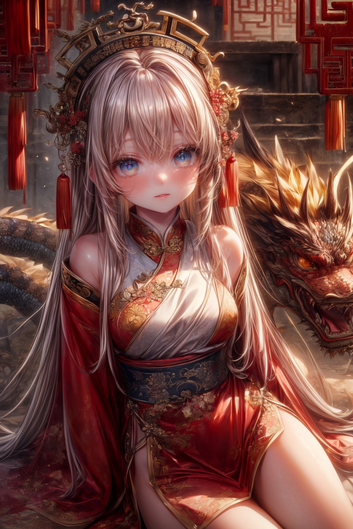Chinese Dragon Girl image by unknown_bolero537