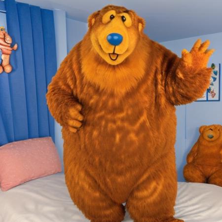 bear in the big blue house