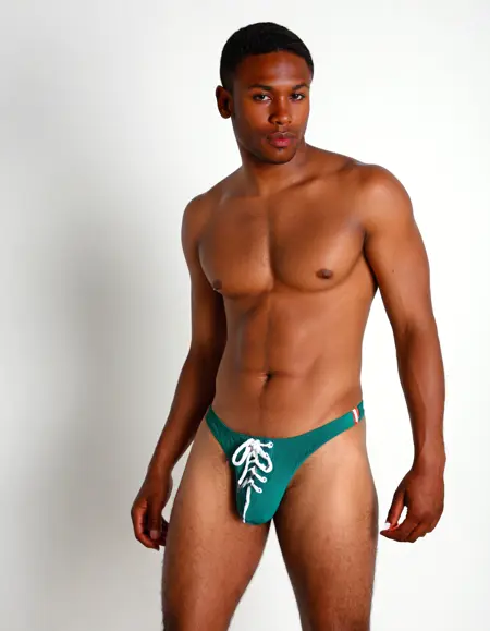 Sporty Lace-Up Swim Thong [Illustrious + SDXL]