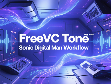 FreeVC Tone Migration Sonic Digital Man Workflow v1.0