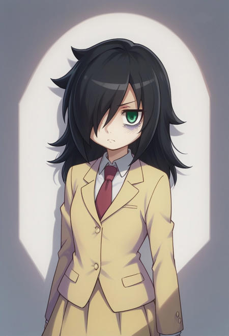 Tomoko Kuroki - Watamote (Commission) - Pony + Illustrious Pony - 1.0