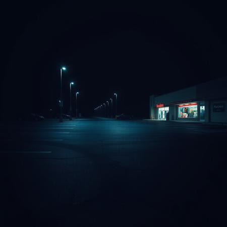 A dimly lit supermarket parking lot at night, silent and empty. The flickering neon lights cast long, distorted shadows on the cracked asphalt. In the farthest corner, a figure stands in the darkness.
It is tall, unnaturally thin, its elongated limbs barely distinguishable from the shadows. Its glowing white eyes pierce through the dark, locked onto you. A wide, jagged grin stretches across its face, too large, too sharp—unnatural.
It doesn’t move. Yet every time you blink, it feels closer.
It is watching. It is waiting.
And no matter where you go, it will always be there.