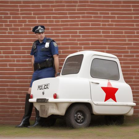 Peel P50 - Worlds smallest car SDXL V1.0