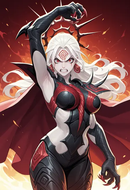 Symbiote Hela "Queen in Black" - Marvel Rivals [Illustrious]