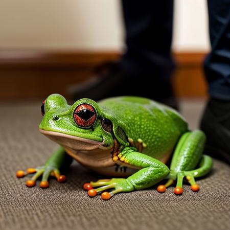 Mutated frog