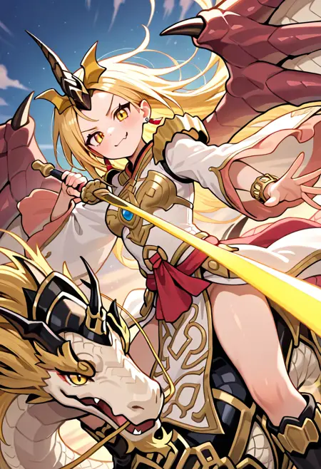 Majespecter Draco+Maiden (Yu-Gi-Oh!)-Illustrious