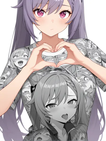 Ahegao print - Illustrious