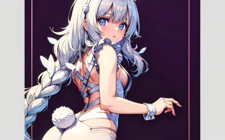 Le Malin (Azur Lane) Bunnysuit 恶毒 慵懒的白兔 兔女郎皮肤
