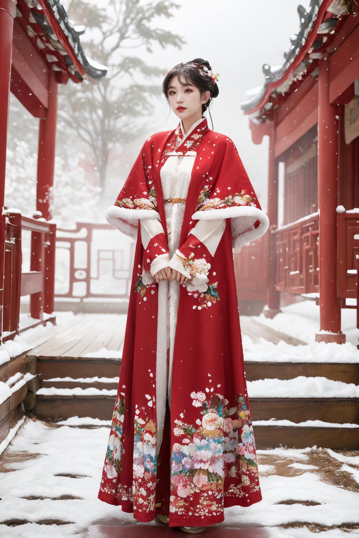 Winter Hanfu - Clothing LoRA image by TTvSita