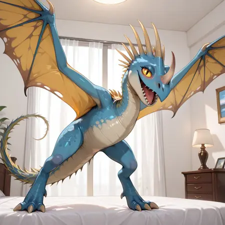 Stormfly/Deadly Nadder (How To Train Your Dragon) [PonyXL/Illustrious]