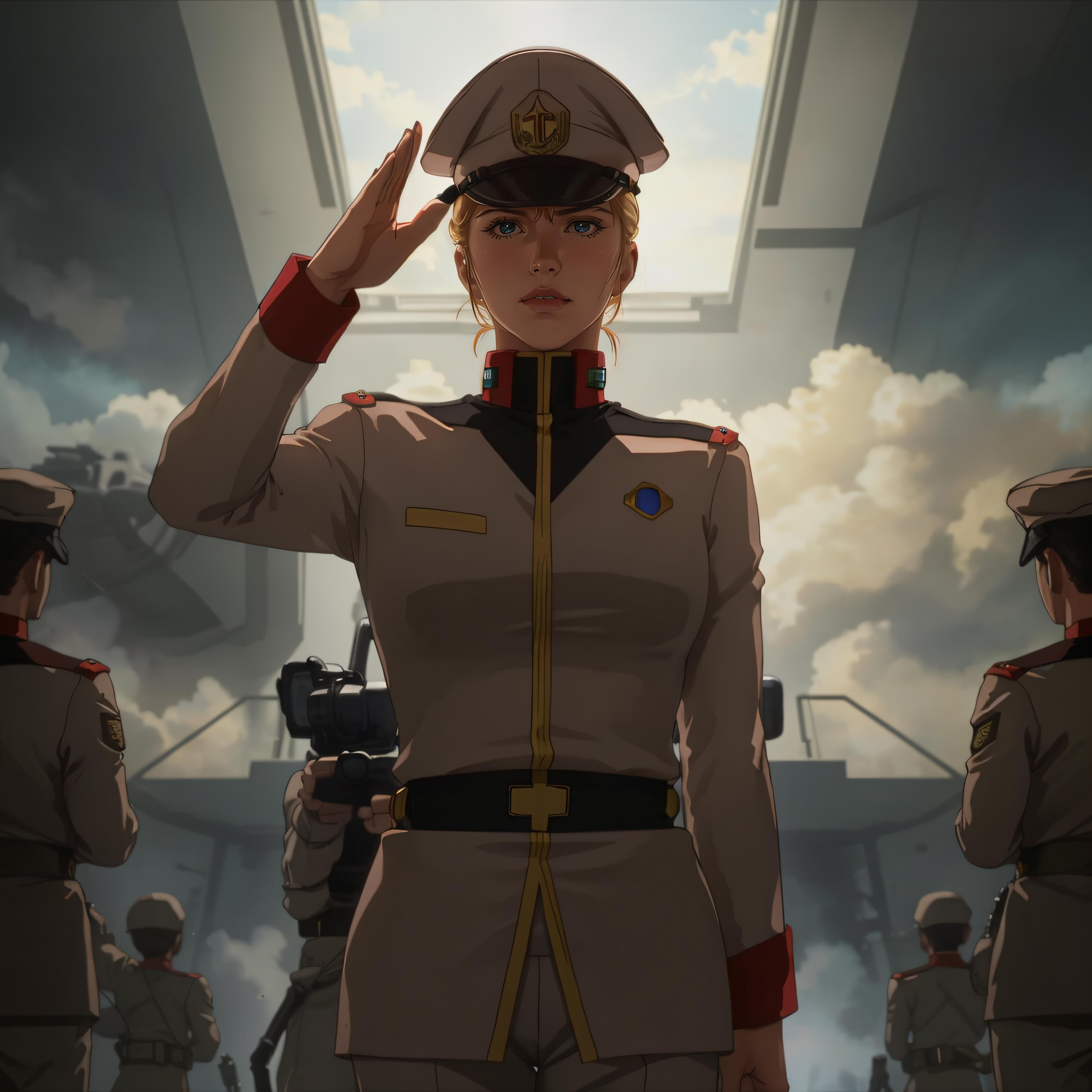 EFF Officer (Mobile Suit Gundam) image by RubiWanJinn